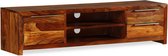Tv meubel 120x30x30 cm massief sheeshamhout