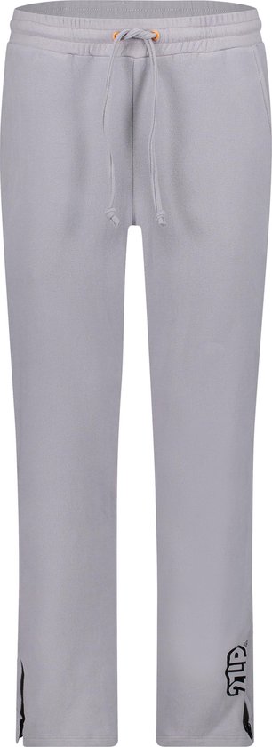 2ZiP ORGANIC katoenen joggingbroek met doorlopende ritsen - Heren - Grijs - S