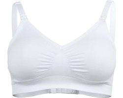 Soutien-gorge de grossesse et d'allaitement Medela Comfort - White L.