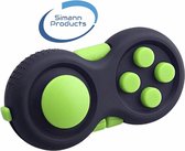 Fidget Pad anti stress speelgoed - Pop It - Kleur Groen - Fidget Toys - 2 Pack - Klassieke Controller - Gamepad -  Calm Pad - Tik Tok