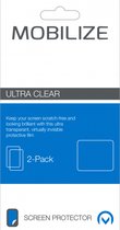 Mobilize Kunststof Ultra-Clear Screenprotector voor Nokia 6 2-Pack