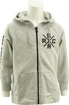 Veste sweat RSC Anderlecht gris clair avec capuche et fermeture éclair taille 134/140 (9 à 10 ans)