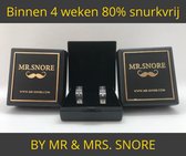 BY MR & MRS. SNORE - 2x Anti Snurk -Neusclip- Comfortabel & Gevoelloos -  Binnen 4 Weken Snurkvrij - Unisex