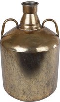 Kruik van metaal L | goud | Doorsnee 22 cm hoogte 34 cm