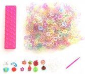 loombands glitter startersset roze 2400-delig