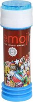 bellenblaas Emoji 60 ml blauw/wit/rood