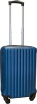 Travelerz handbagage koffer met wielen 39 liter - lichtgewicht - cijferslot - blauw (9204)