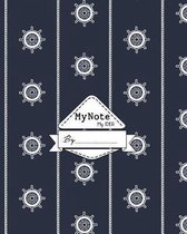 Notebook: My Note My Idea,8 x 10, 110 pages