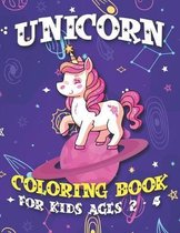 Unicorn Coloring Book for Kids Ages 2-4