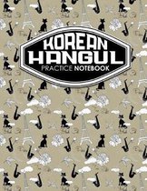 Korean Hangul Practice Notebook