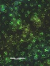 Cornell Notes: Marijuana Leaf Cornell Notebook for High School and University Students