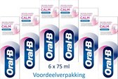 Oral-B Gevoeligheid & Tandvlees Calm Origineel Tandpasta 6x75 ml - Voordeelverpakking