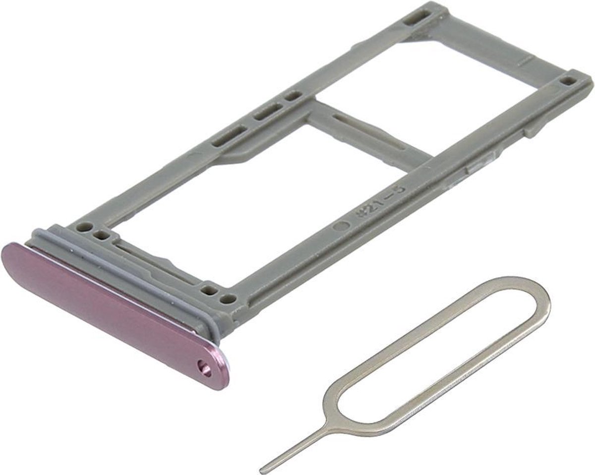 Simkaart houder Paars Voor Samsung Galaxy S9 /S9 Plus
