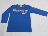 dirkje , jongens , t-shirt met lange mouw , blauw , property  , 92 - 2jaar