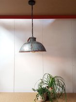 Stoere Industriële hanglamp Metaal D50cm met ketting