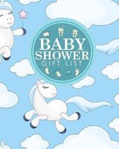 Baby Shower Gift List