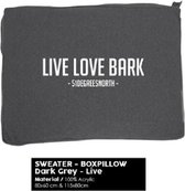51 - Sweater - Pillowbag - Live. Love. Bark - M: 100x70cm