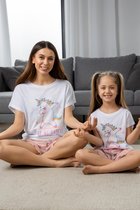 KATIA & BONY UNICORN - MEISJES  KORTE PYJAMA SET 14-15 jaar