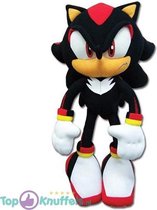 Shadow Pluche Knuffel Sonic The Hedgehog 34 cm | Speelgoed knuffeldier voor kinderen jongens meisjes | Sonic, Amy Rose, Miles Prower, Knuckles, Dr Eggman