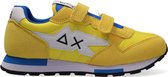 Sun68 Boys Niki Nylon Solid Lage sneakers - Leren Sneaker - Jongens - Geel - Maat 33