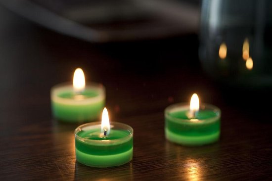 SPAAS 12 Maxi Clearlights parfumées, bougies chauffe-plats cup