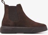 VIA VAI Juno Levy Chelsea boots dames - Enkellaarsjes dames - Bruin - Maat 41