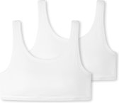Schiesser 95/5 Organic 2 Pack Meisjes Beha - Maat 140