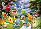 Diamond Painting - Pokémon - Vierkante steentjes - 30x40cm - Complete Set - Inclusief Tools - Pikachu - Meowth - Treecko - Mudkip - Chikorita - Skiploom - Cyndaquil - Torchic - Latias - Latio