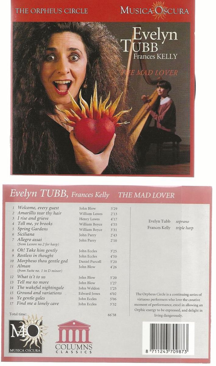 1-CD EVELYN TUBB / FRANCES KELLY - THE MAD LOVER