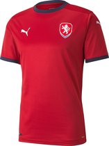 Puma Uefa Euro 2020/2021 Facr Tsjechie Thuisshirt 2020/2022 - Rood/Blauw Heren - Maat M