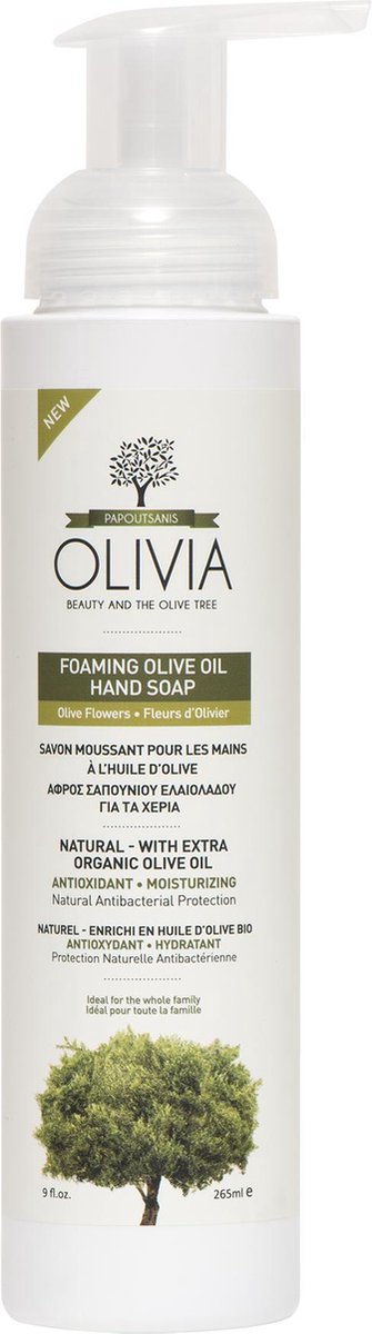 Goedkoopste Olivia Olive Flowers Foaming Olive Oil Hand Soap Gel Olijf