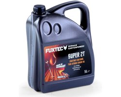 Motorolie - FUXTEC - 2 takt 5 liter - voor bosmaaiers, elektrisch gereedschap, Made in Germany