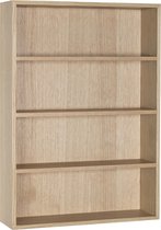 HÜBSCH INTERIOR - CUBBIE naturel eiken wandkast FSC® met vier schappen - 50x14xh70cm