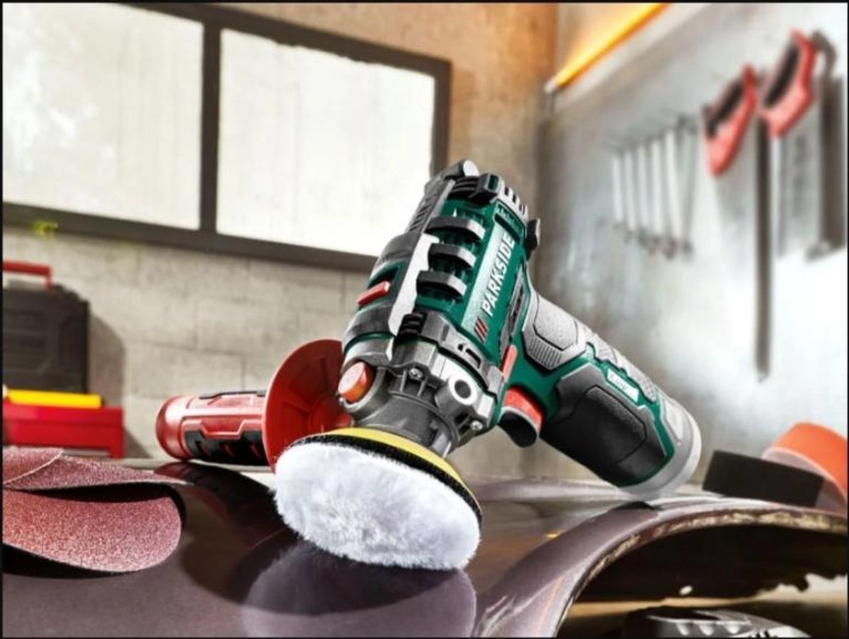 PARKSIDE® compacte accupoets- en schuurmachine 12V EXCLUSIEF accu en oplader – foto 4