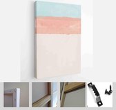 Set of Abstract Hand Painted Illustrations for Wall Decoration, Postcard, Social Media Banner, Brochure Cover Design Background - Modern Art Canvas - Vertical - 1906926493 - 40-30