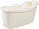 Zitbad voor volwassenen - Bath Bucket - IJsbad - Ice bath - XL - 118 cm - Wit