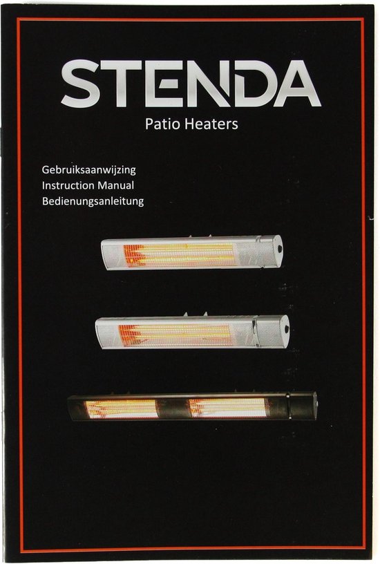 Stenda Patio Heaters gebruiksaanwijzing.