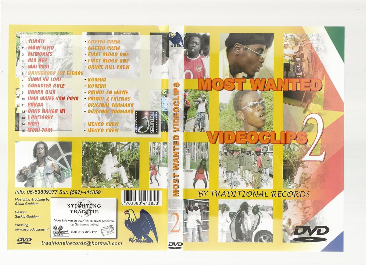 MOST WANTED VIDEOCLIPS 2 by TRADITIONAL RECORDS