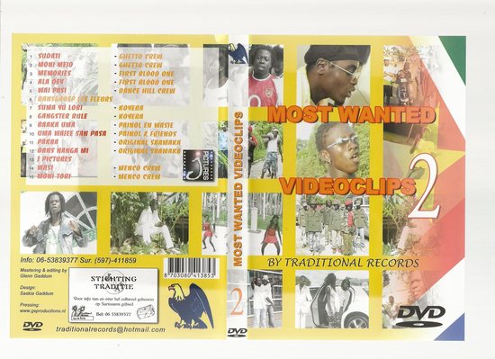 MOST WANTED VIDEOCLIPS 2  by TRADITIONAL RECORDS
