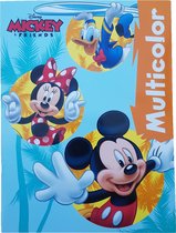 Disney's Mickey & Friends "Donald, Minnie & Mickey" Kleurboek +/- 16 kleurplaten