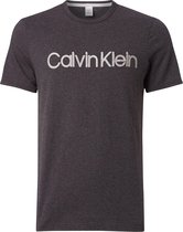 Calvin Klein Calvin Klein SS Crew Neck Shirt  T-shirt - Mannen - donker grijs/zilver