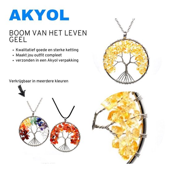 2 Kleuren 40X35Mm Boom Van Het Leven Hanger Kettin... – Vicedeal
