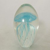 AL - Jellyfish - Glas - Blauw - 11.5 cmH