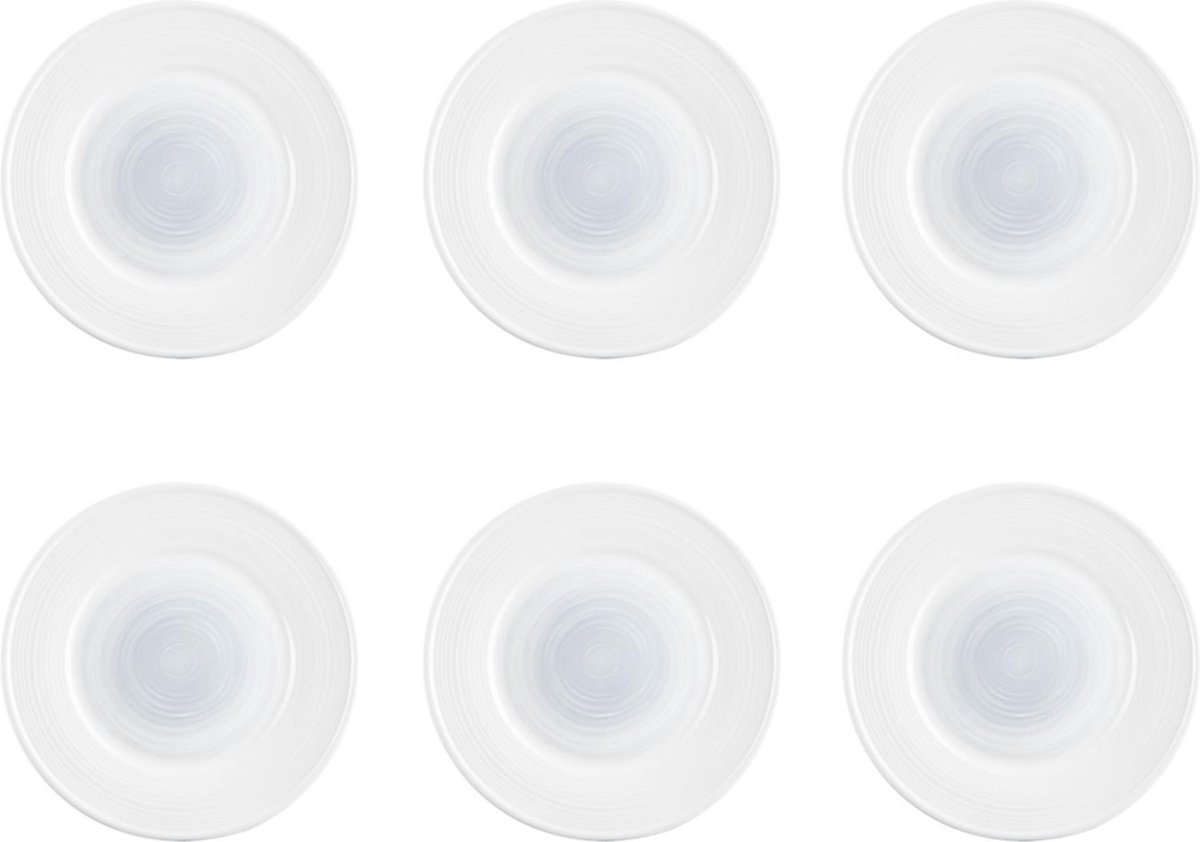 Cosy & Trendy Brindisi Sea Plat Bord - Ø26x(H)2.6cm (Set van 6)