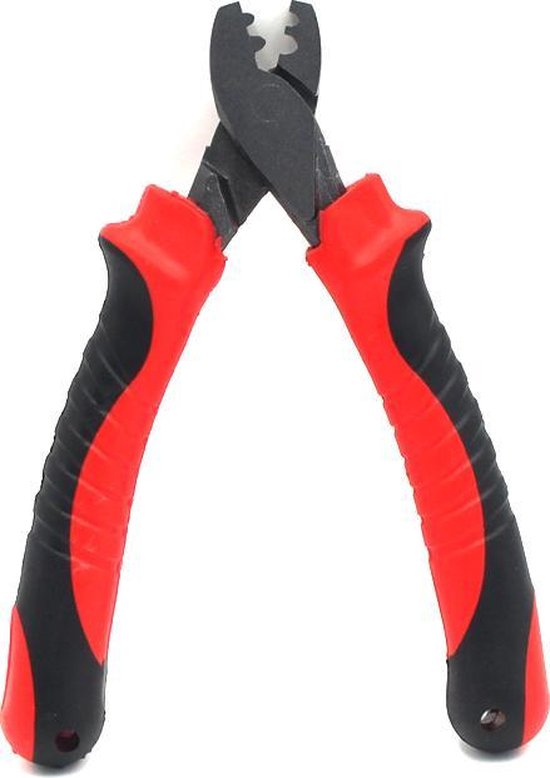 Krimptang - Krimping Tool - Vistang - Crimping Pliers - Tang voor het krimpen van fluorcarbon onderlijnen/Ronnie Rigs met Krimps van C-Tec — afbeelding 3
