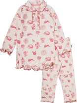 Claesen's Meisjes pyjama - Pink Autumn - maat 128-134