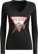 Guess LS VN Icon Tee Dames Shirt - Maat L