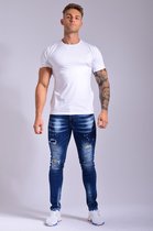Skinny Fit Jeans Blauw 9564 - 30