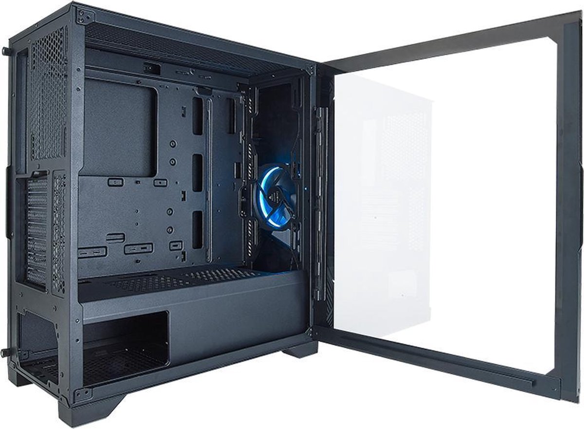Azza Eclipse 440 Argb | Midi Tower Case | Zwart - afbeelding 5