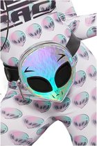 Fever Kostuumtas Holographic Alien Bum Bag Multicolours